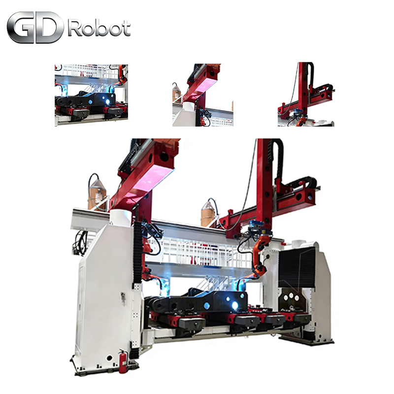 Energy Saving Overhead Hanging Linear Guide Rail for Intelligent Logistics Transmission System