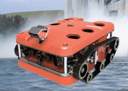 Hdcr1 Underwater Robot for Ship Hull Cleaning and Inspection with Ten Thruster