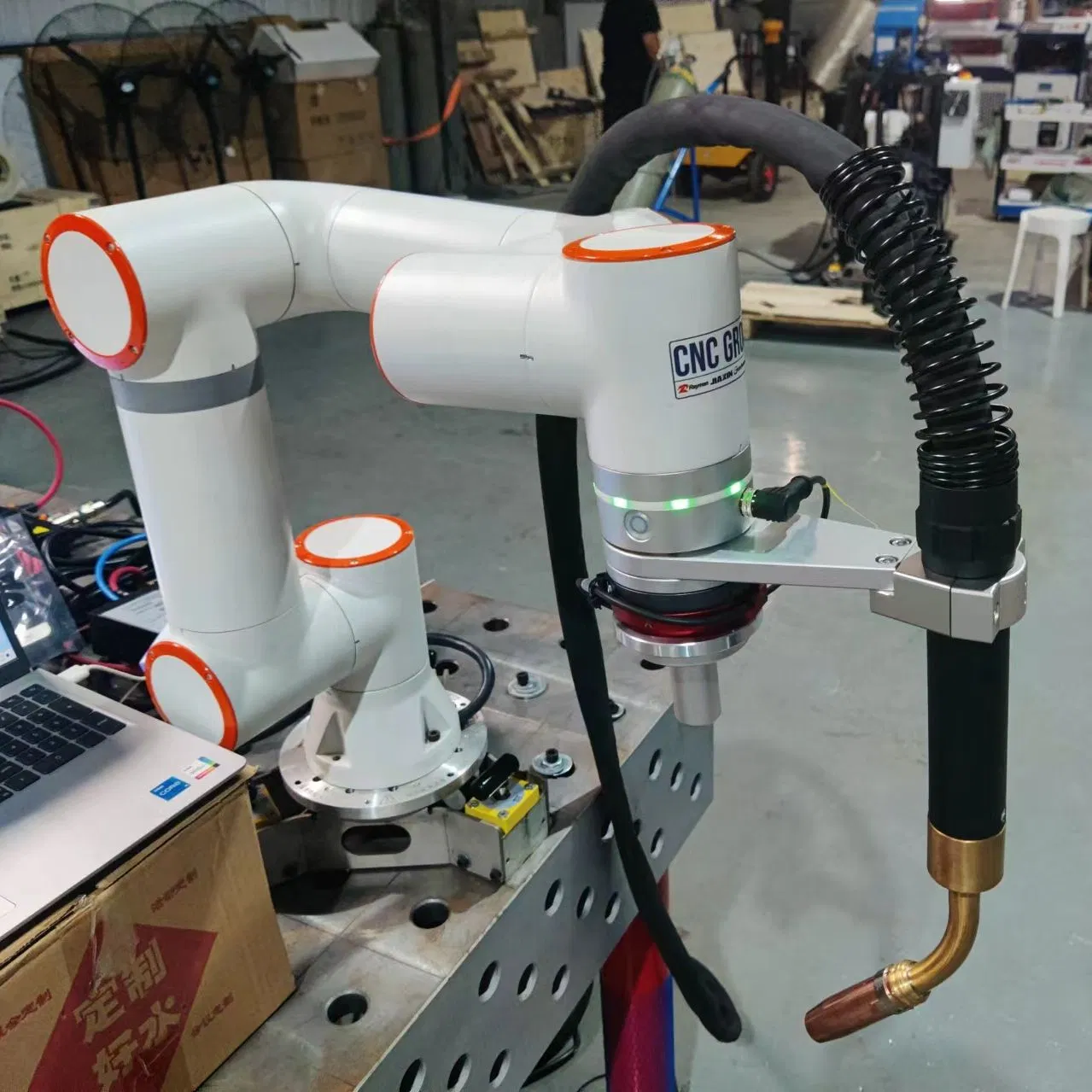Fr10 6 Axis Industrial Portable Robot Arm 10kg Payload Cobot Pick and Place Polishing Welding Cobot
