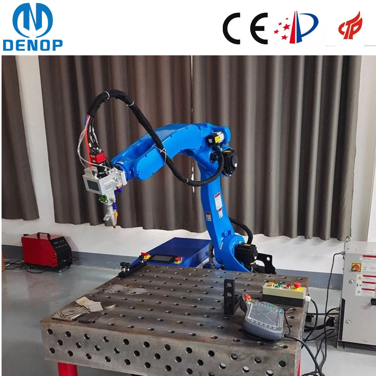 CNC Controlled Laser Welding Robot with Seam Tracking System