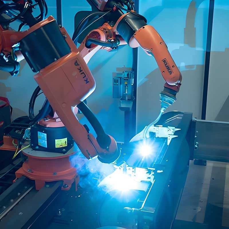 Kuka Kr16 R2010-2 Welding Robot with Megmeet Power Source 3D Vision Tracking Seam Arc Welding Industrial Robot