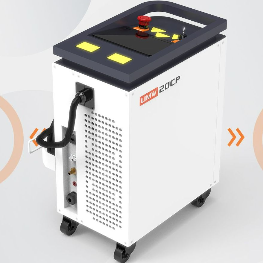 High-Power 300W Laser Cleaning System for Metal Surfaces