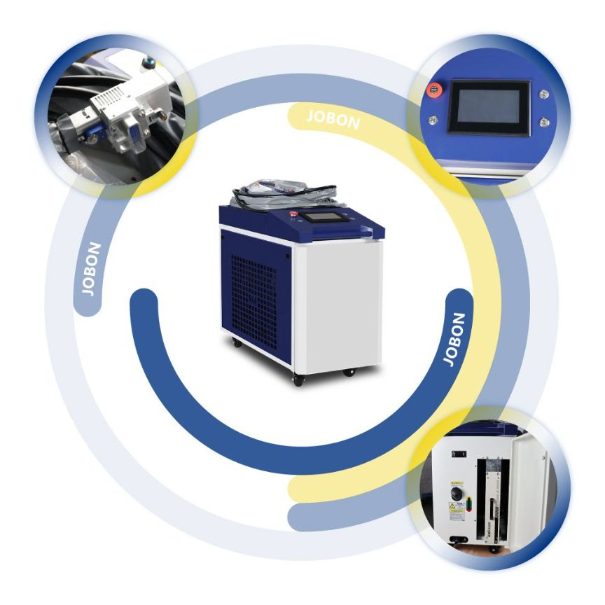 Stainless Carbon Steel Rust Laser Cleaner with Cleaning Supporter