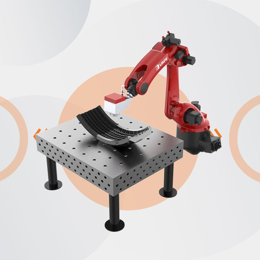 Advanced Fibre Laser Cleaning System with 6-Axis Robotic Arm