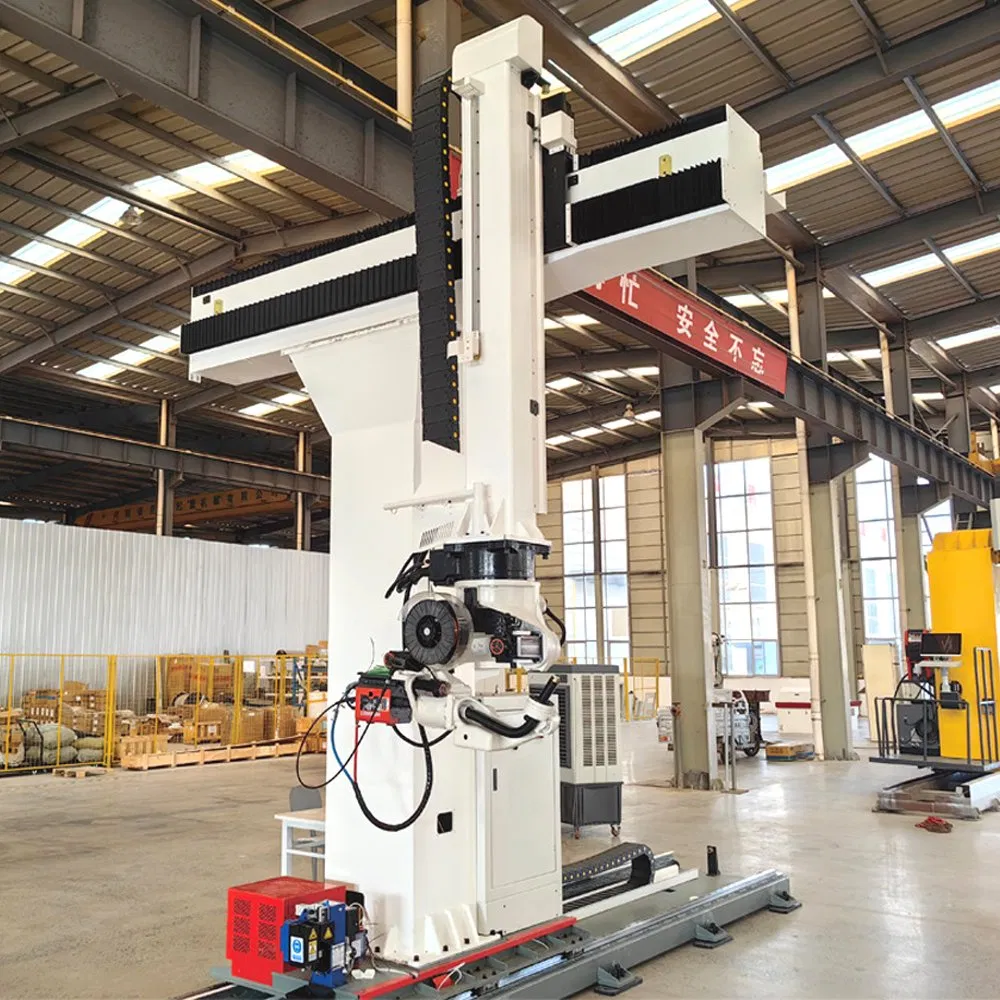CE Certified 7-Axis Robot Welding Machine, Suitable for Iron Plate Welding