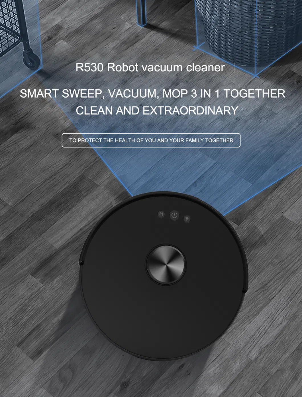 LR530 Laser Robot Vacuum