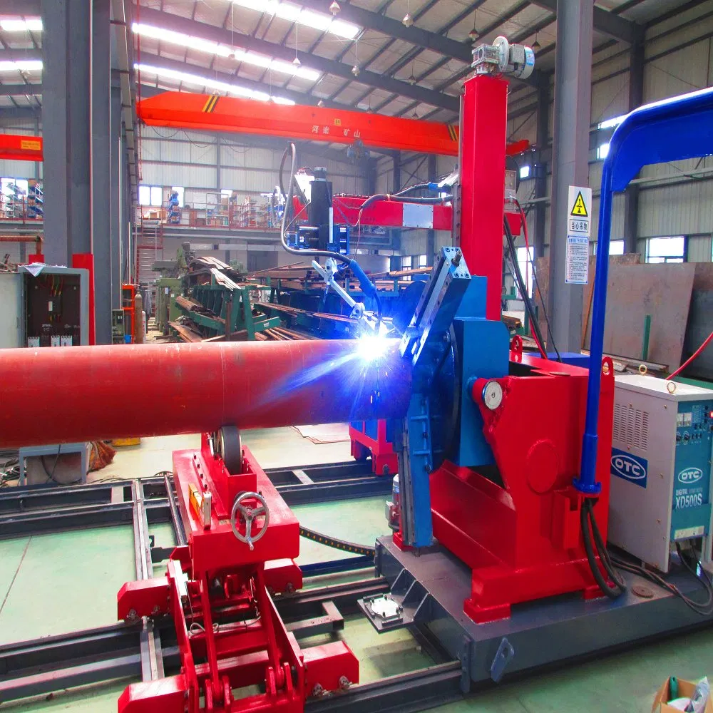 CNC Pipe Prefabrication Welding Workstation with Robotic Arm System