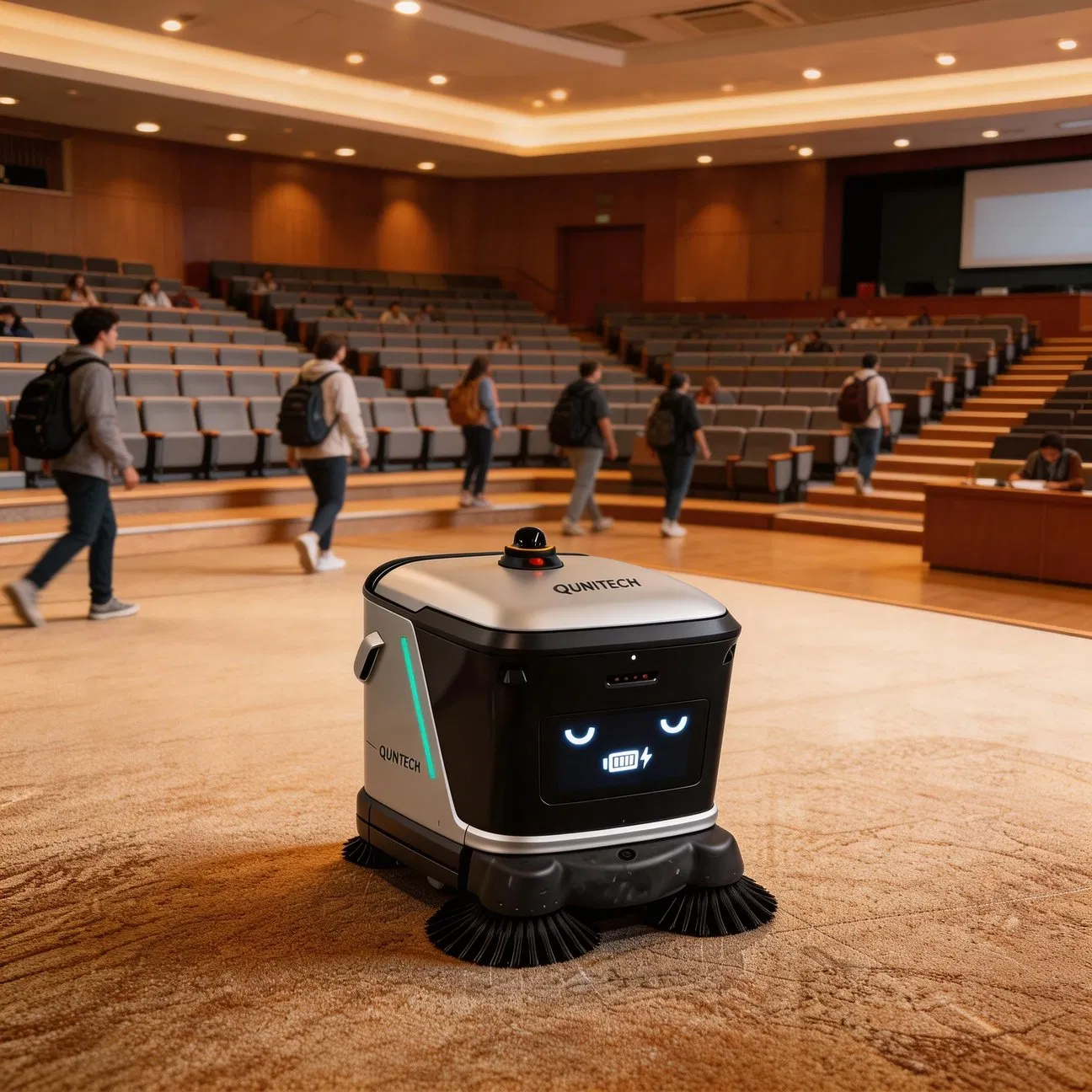 Premium Laser Navigation Automatic Intelligent Commercial Robotic Floor Cleaner