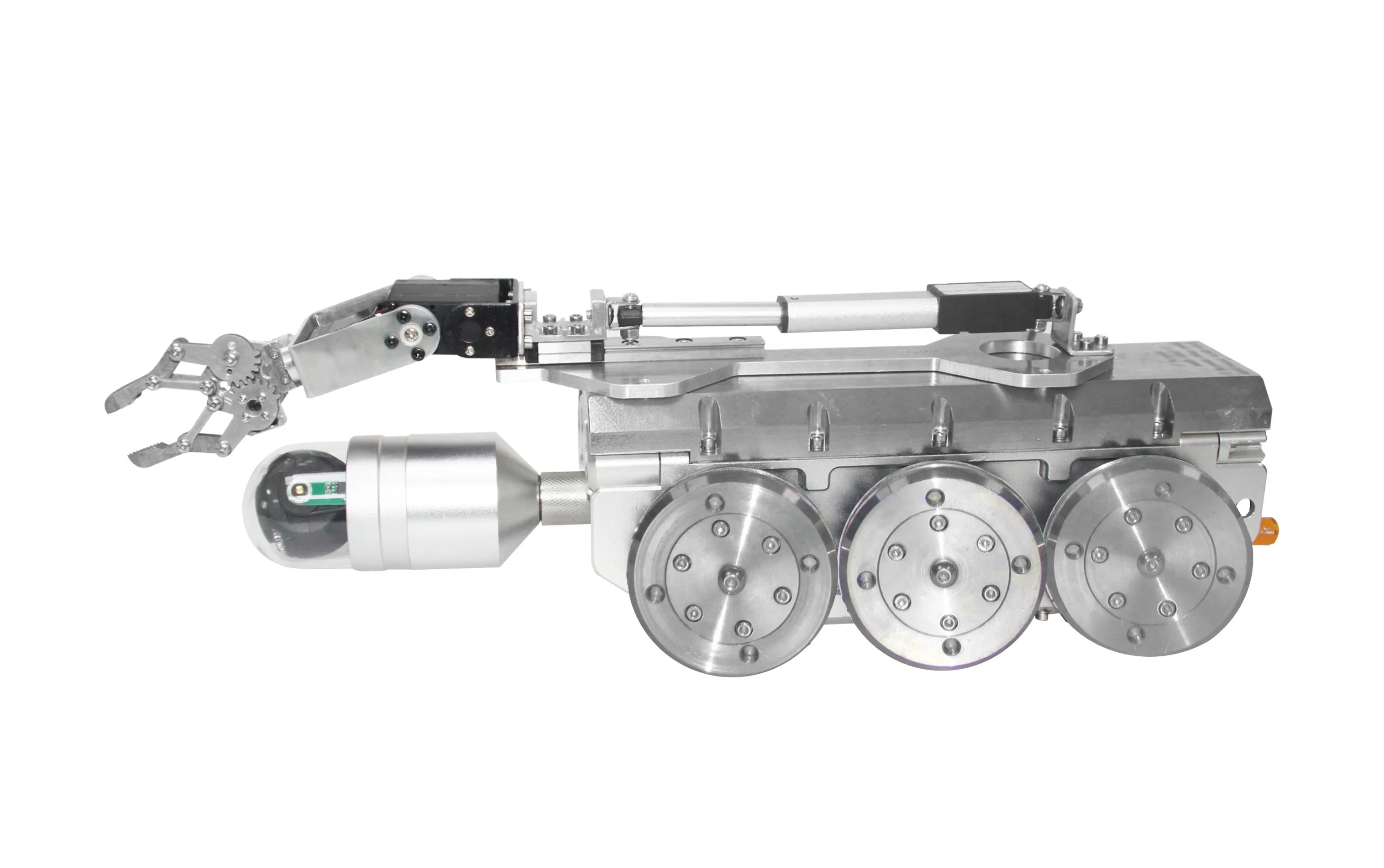 IP68 Waterproof Auto Focusing Municipal Sewer Pipe Survey Inspection Crawler Robot Pan and Tilt Zoom Camera