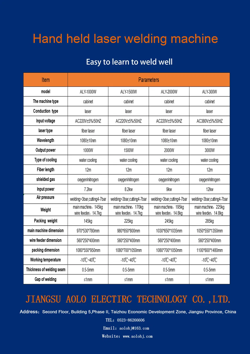 Fiber Laser Welder Main Unit