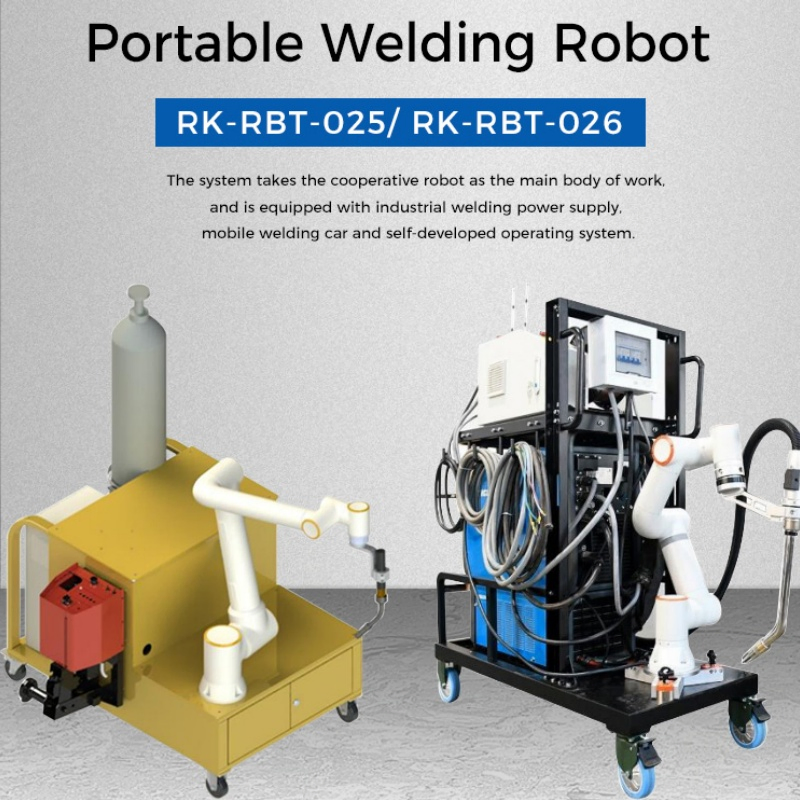Heavy-Duty Welding Robot 220V 1 Year Warranty Inspection Video Included