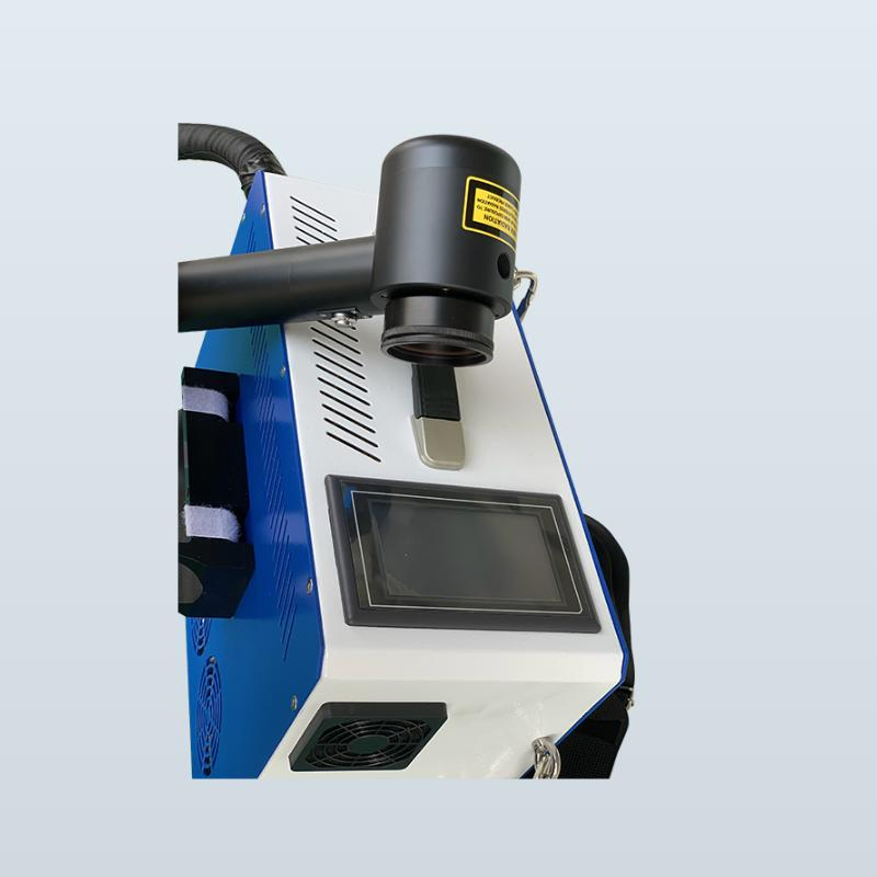 Efficient Backpack Pulse laser Cleaner Laser Cleaning System Ventus 200W