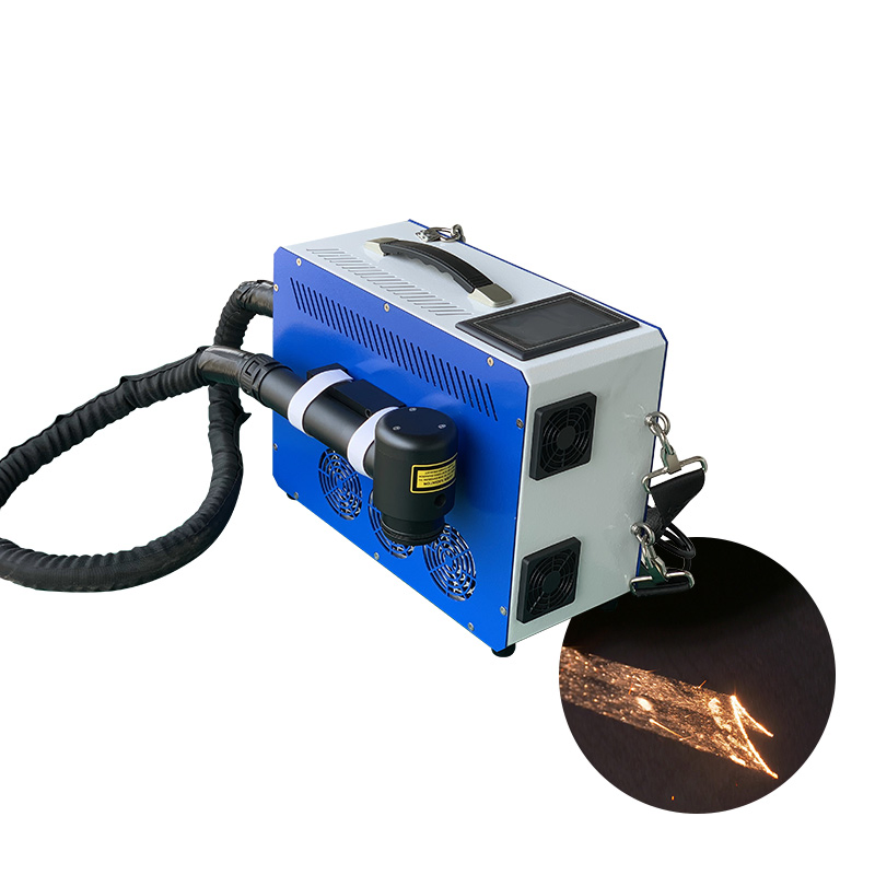 Compact Portable Laser Cleaner Machine 100W Pulse Laser Cleaner System for Metal
