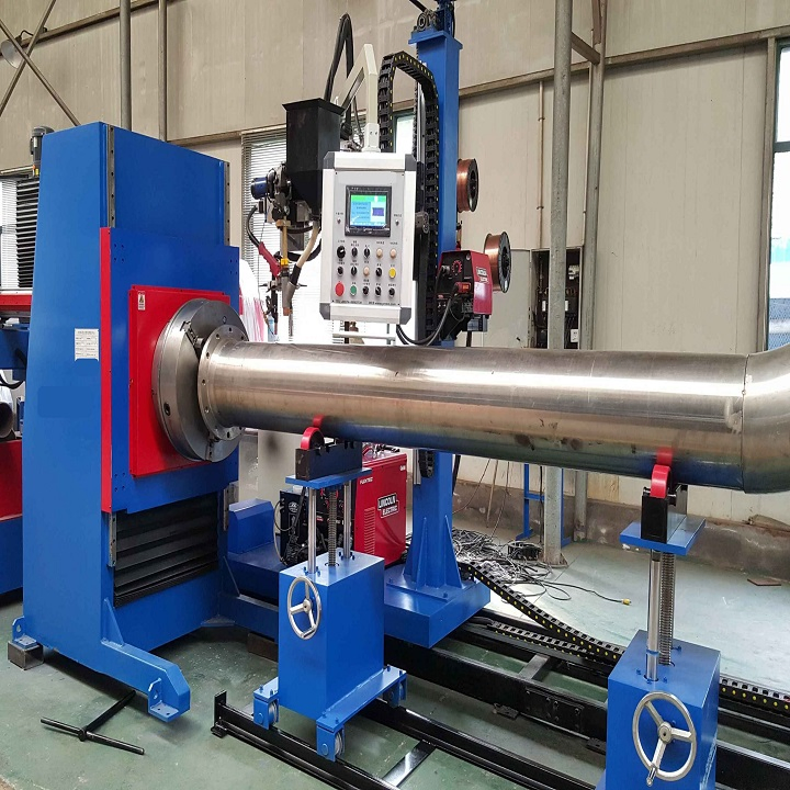 CNC Pipe Prefabrication Welding Workstation with Robotic Arm System