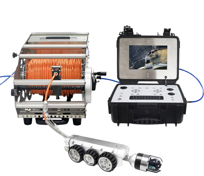 Pipe Survey Inspection Crawler Robot