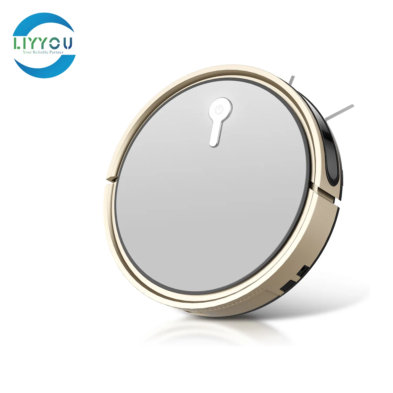 Robot Vacuum Cleaner 2200PA Super Suction Electric Robotic Vacuum Mop Cleaning for Pet Hair, APP Control &amp; Laser Smart Navigation &amp; Precise Map &amp; 120min Runtime