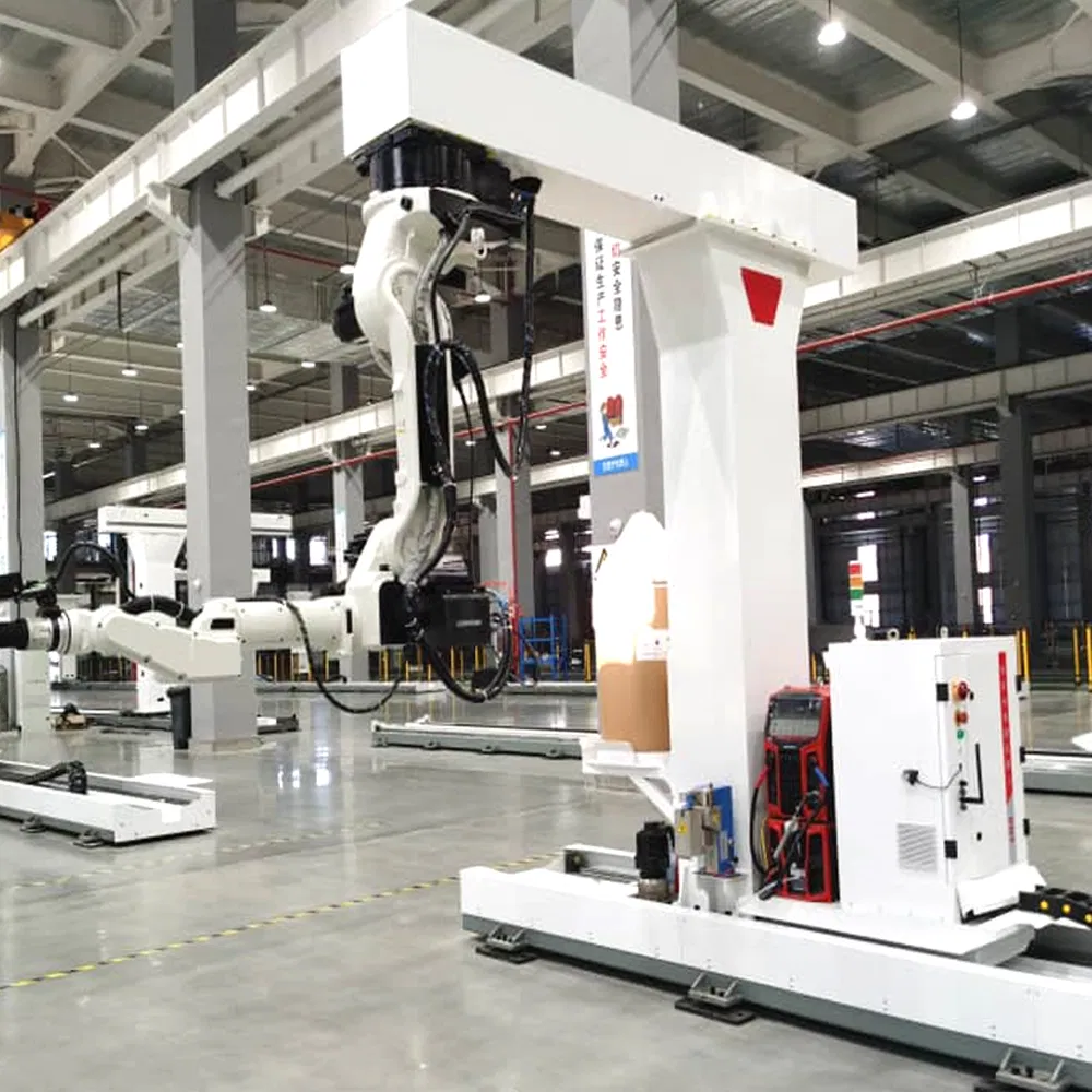 CE Certified 7-Axis Robot Welding Machine, Suitable for Iron Plate Welding