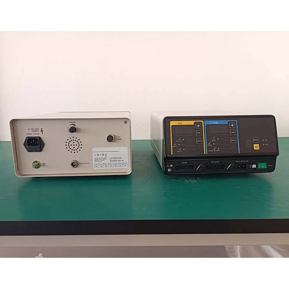 H-Frequency Electrobisturi Unit Portable Electrocautery Machine Veterinary Electrosurgical Unit Bipolar