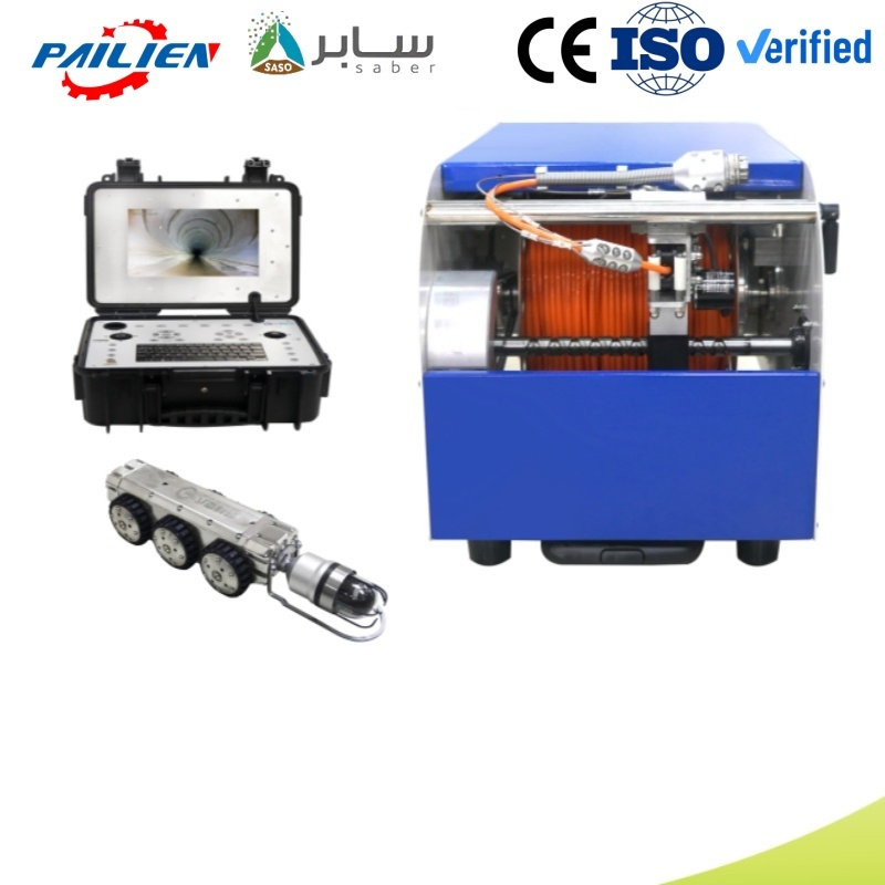 Industrial Robotic Crawler Pipe Inspection System with IP68 Waterproof &amp; DVR