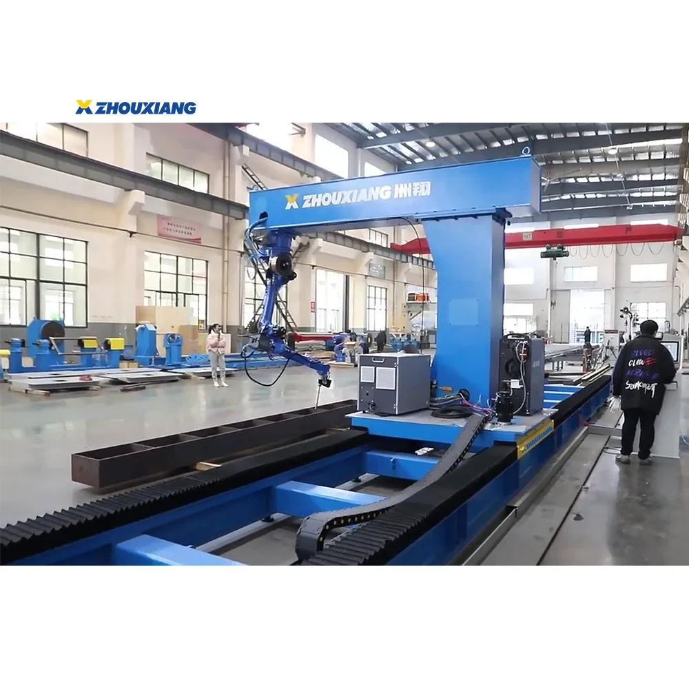 Steel Structures Cantilever Intelligent Robotic TIG Welding Robot Workstation