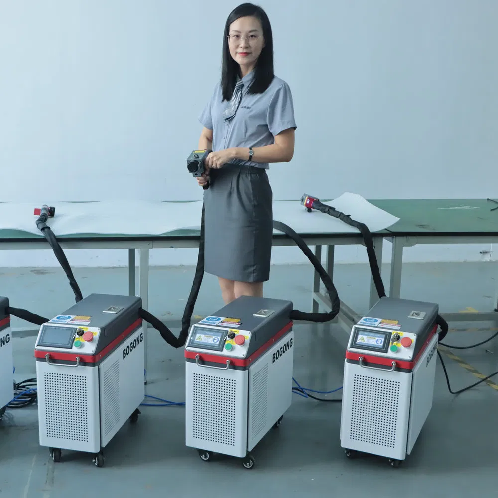 Excellent Heat Dissipation Pulsed Fiber Laser Cleaner for Paint Removal