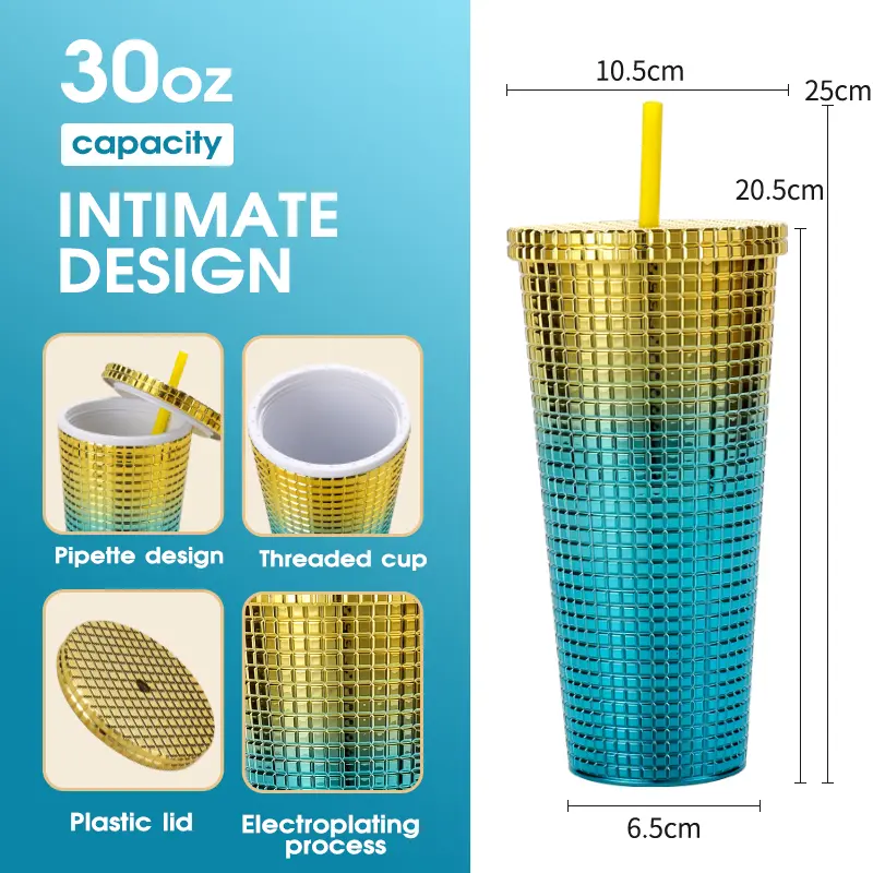 Wholesale Straw Cup - Grid Electroplating Manufacturer, Factories