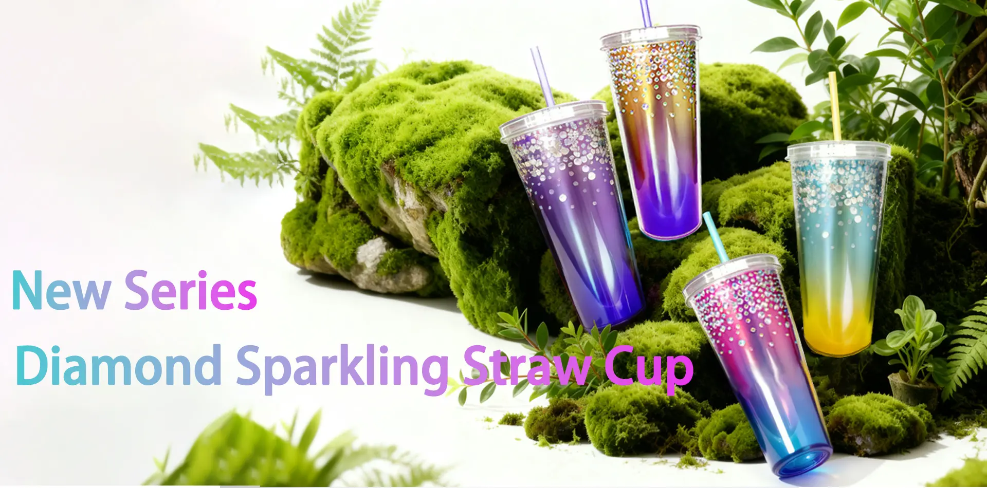 Kids water cups with leak-proof lids in vibrant colors