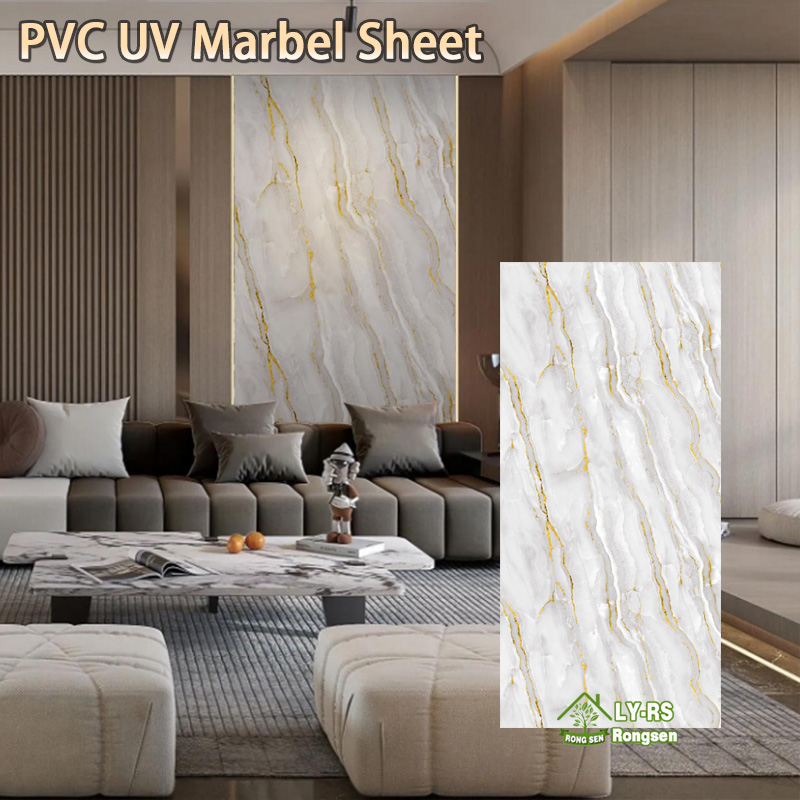 Wholesale Antique Gold Marble PVC Wall Cladding Manufacturer, Supplier