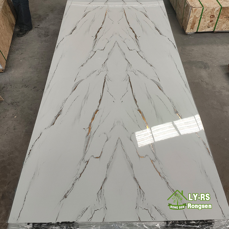 China Gold marble effect pvc panels Manufacturers, Suppliers