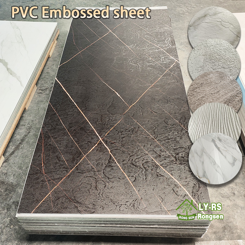 Wholesale Textured PVC Embossed Rock Panel Manufacturers, Supplier