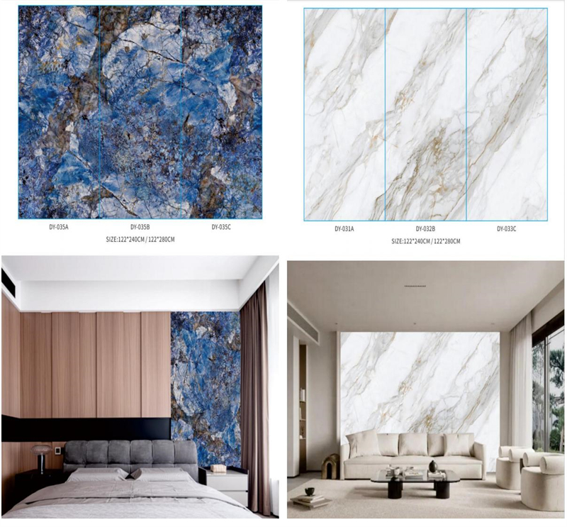 SPC Marble Sheet Panel Application
