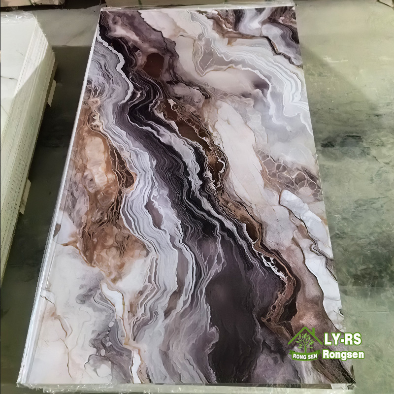 Wholesale Waterproof Fireproof pvc panel marble Manufacturers, Factory
