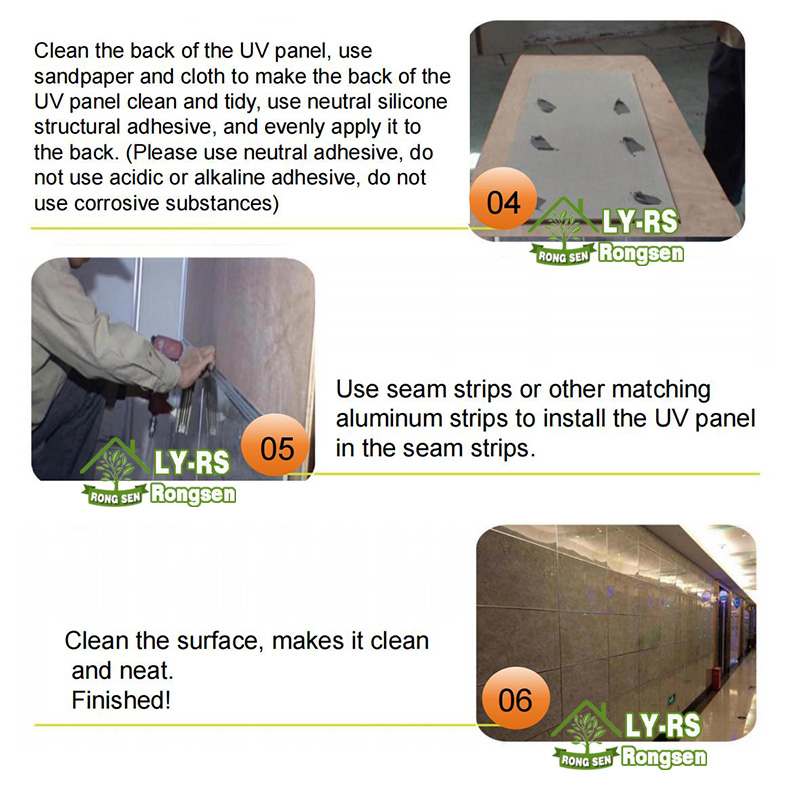 SPC Marble Sheet Panel Application