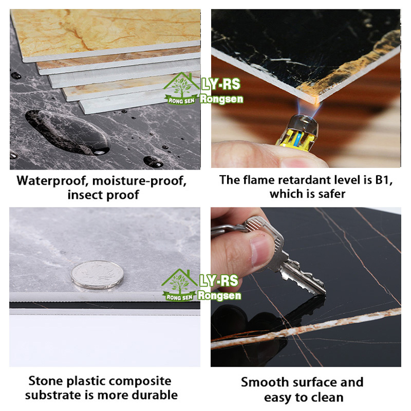 Wholesale PVC Marble Sheet Waterproof Be damp-proof PVC Suppliers, Factories