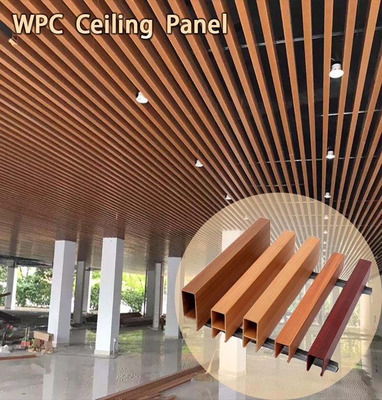 China wpc wall panel Ceiling	wpc, WPC ceiling	WPC, High Quality Wpc Wall Panel Ceiling, WPC ceiling panels for living room modern design Manufacturers, Factory