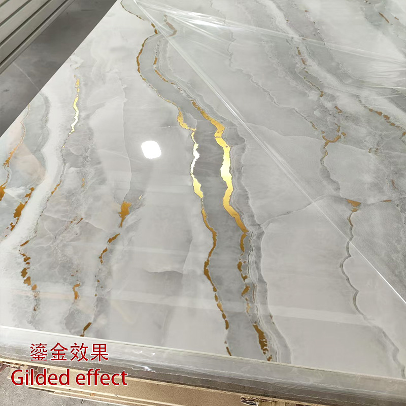 Wholesale Antique Gold Marble PVC Wall Cladding Manufacturer, Supplier