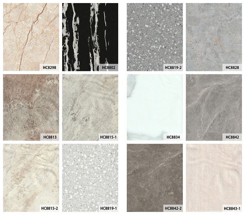 PVC Embossed Rock Panel Option 9