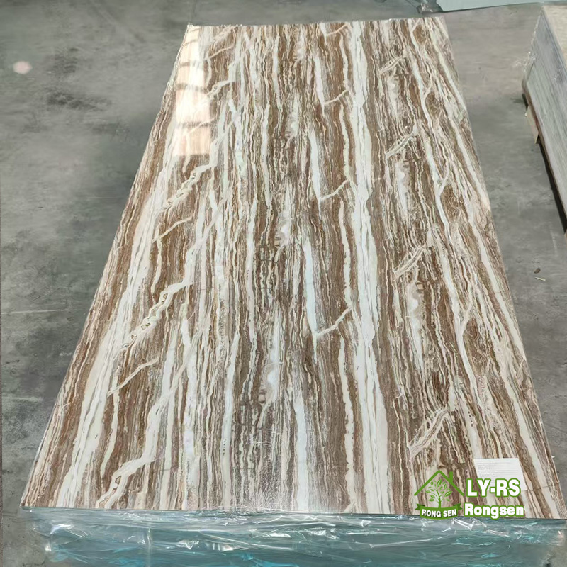 China Waterproof and Moisture Proof PVC Marble Slab Manufacturers, Suppliers