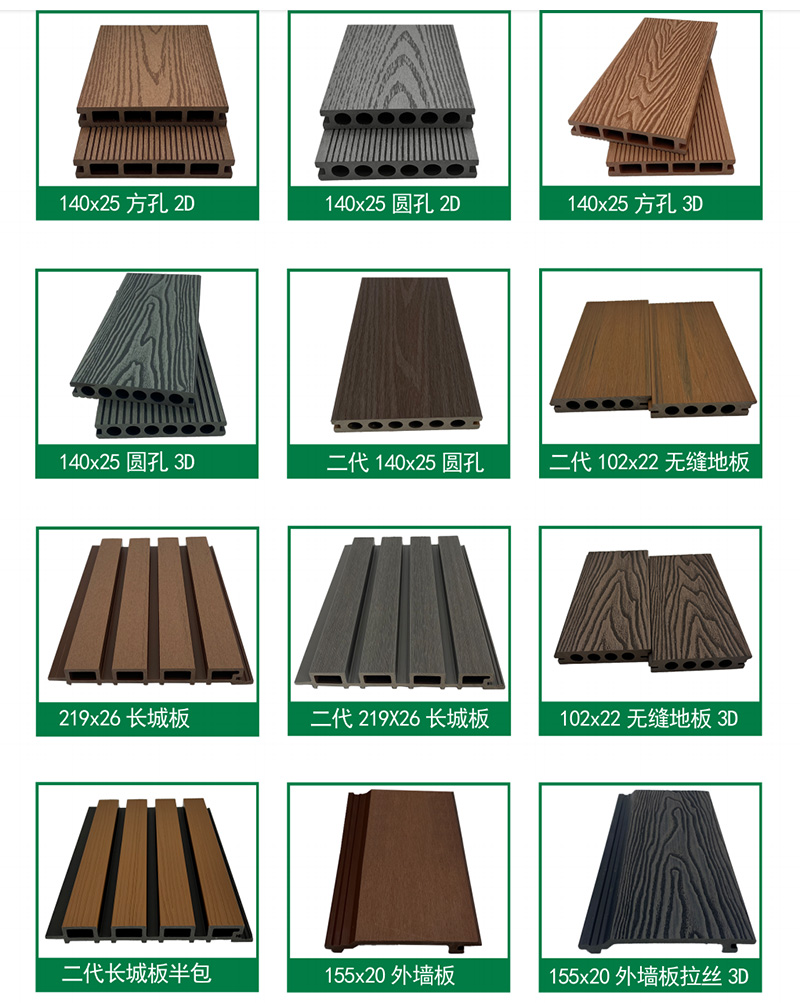 Weather Resistant WPC Wall Cladding