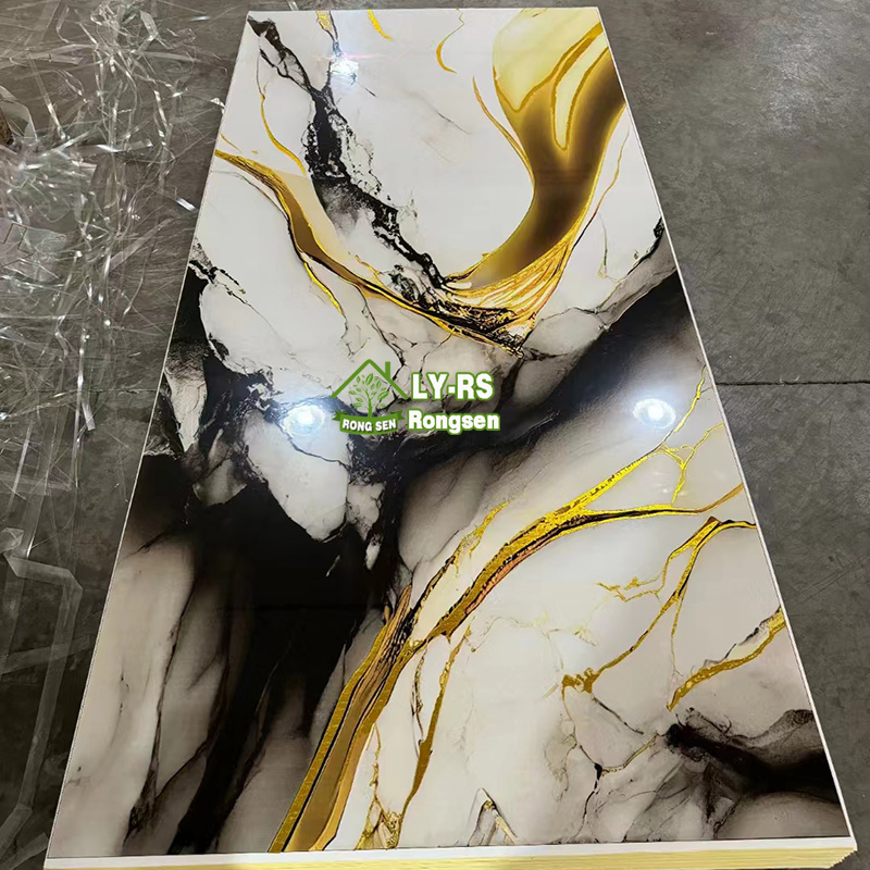 China PET high gloss WPC decorative panel Supplier, Factories
