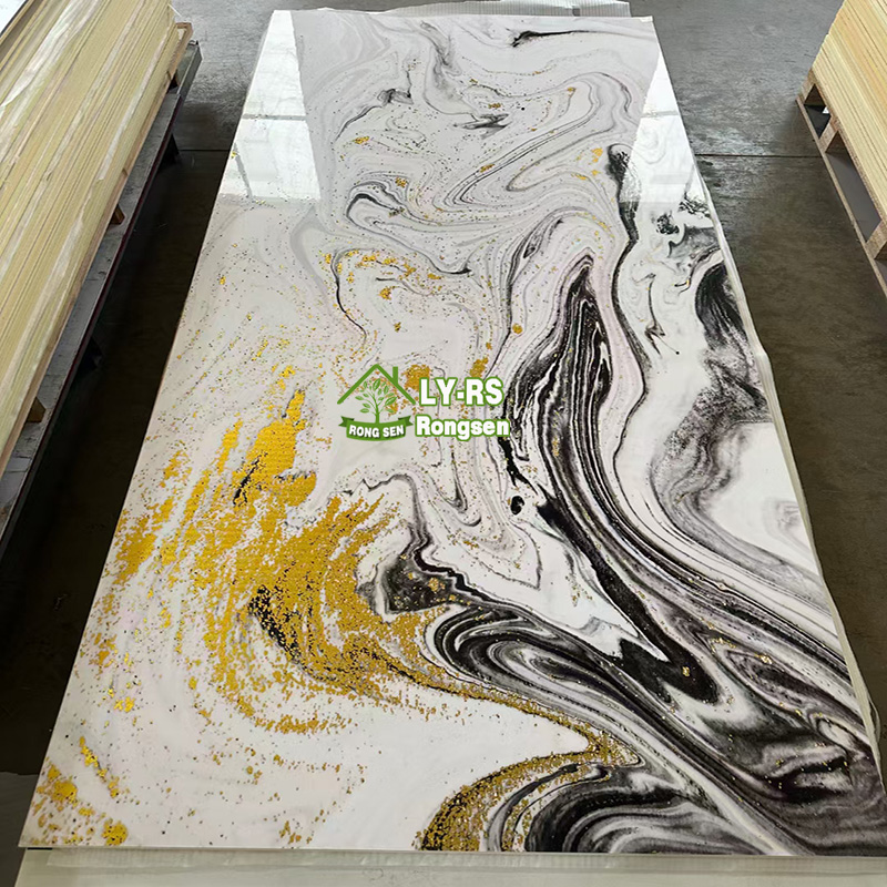China PET high gloss WPC decorative panel Supplier, Factories