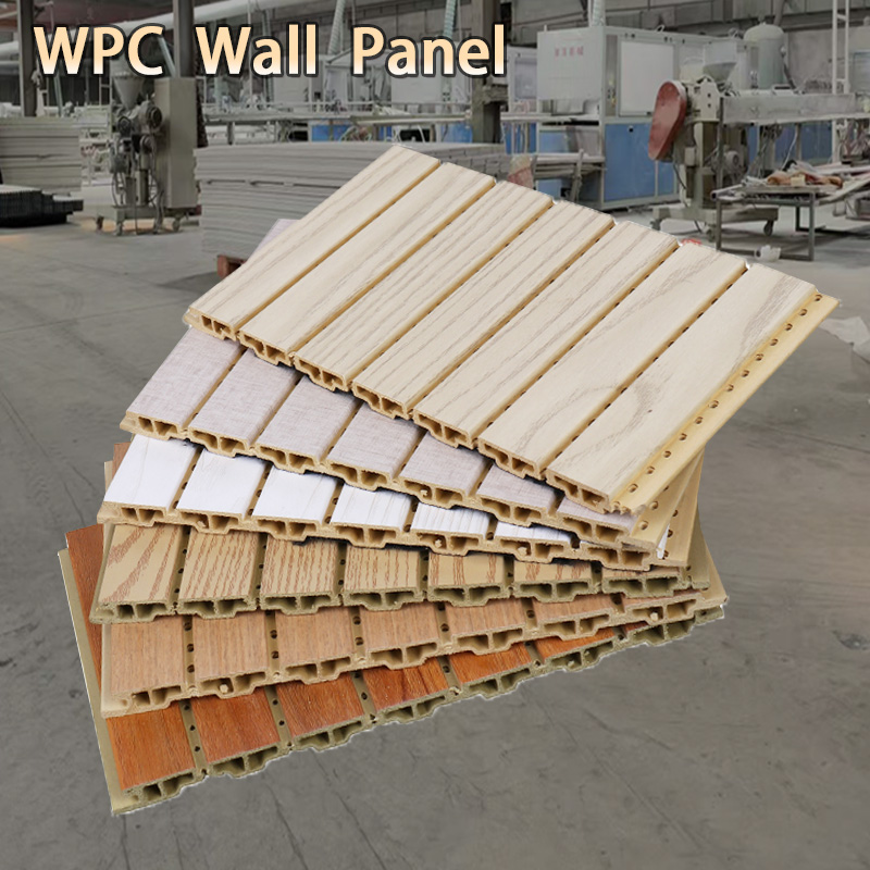 Wholesale sound absorbing board Wpc Panel, Wpc Composite Wall Panel	,WPC Fluted Wall Panel	WPC Supplier, Factories