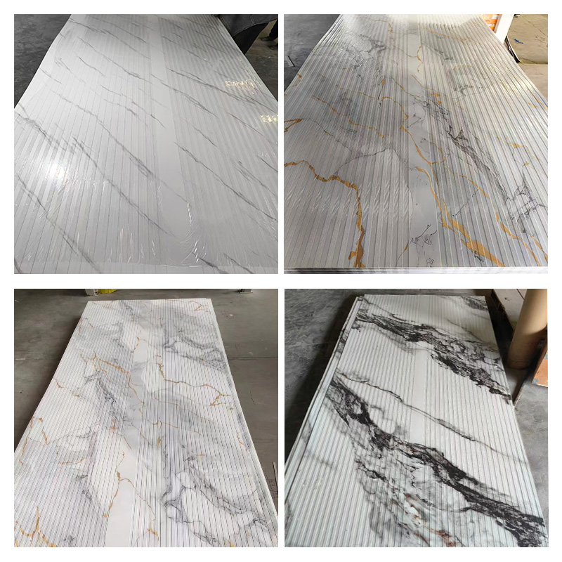 PVC Embossed Rock Panel Option 6