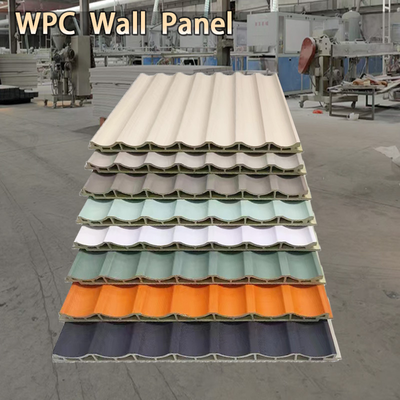 China WPC Panel For Interior,  WPC Wall Panel, WPC, Indoor WPC Wall Panel, WPC Fluted Wall Panel Board	, Wood plastic composite hollow ceiling	, Durable WPC Fluted Wall Panel	, Factory, Factories