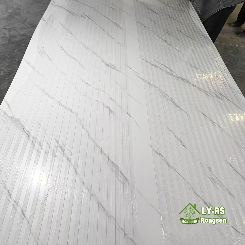 Wholesale Fireproof Grid Texture PVC Stone Wall Panel Manufacturer, Factories
