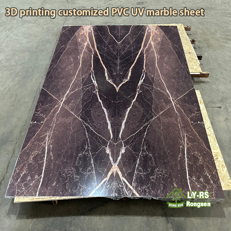 China 3D PVC Marble Sheet for Wall Decoration Supplier, Factory