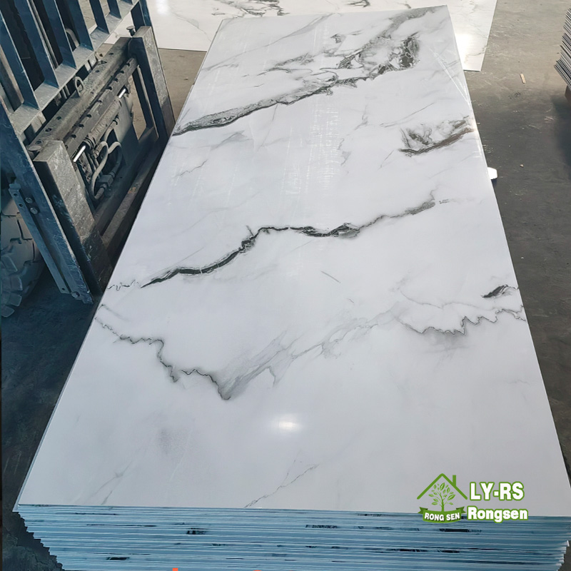 China Easy to Clean pvc marble wall panels 4x8 Manufacturers, Factory