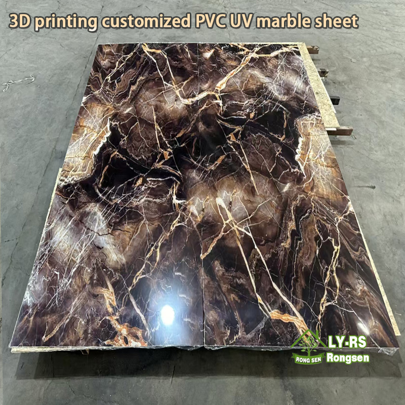 China 3D PVC Marble Sheet for Wall Decoration Supplier, Factory