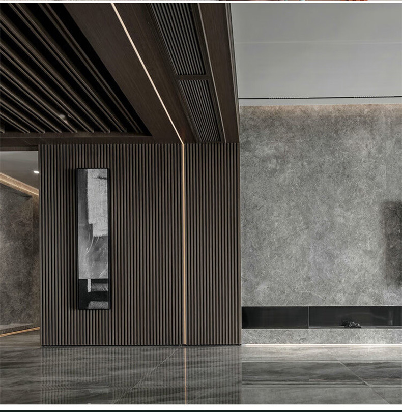 Wood plastic composite decorative visual 5