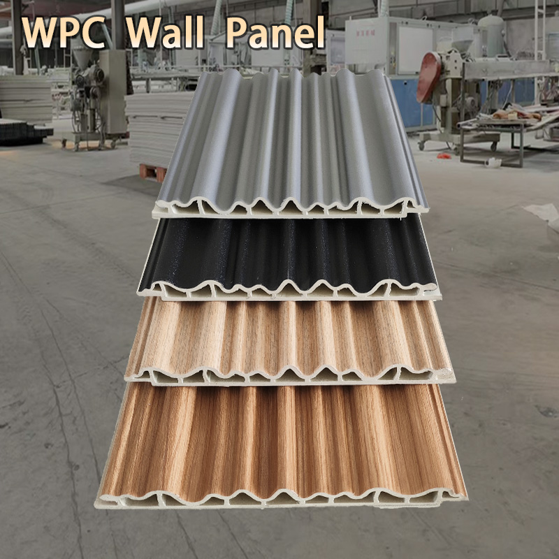 Wholesale Wood Plastic Composite Hollow Ceiling,  WPC Wall Panel,  High Quality Wpc Wall Panel ,WPC Fluted Wood Plastic Composite Wall Panel	WPC,PVC Co-extruded Board	, Interior Pvc Wall Cladding	 Manufacturer, Suppliers